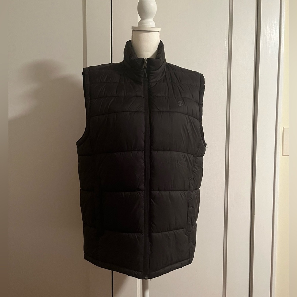 Izod Black Puffer Vest